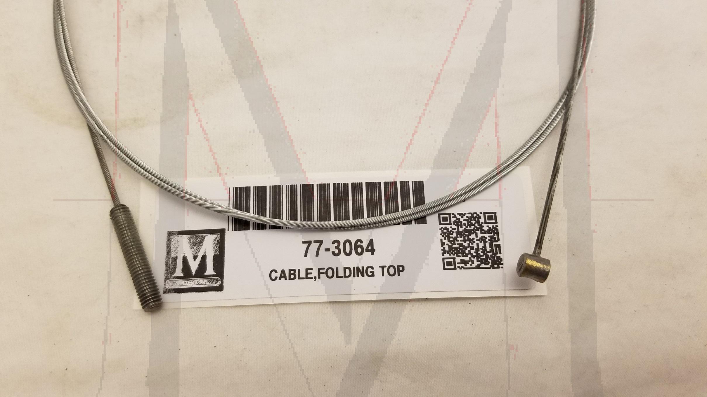 CABLE,FOLDING TOP