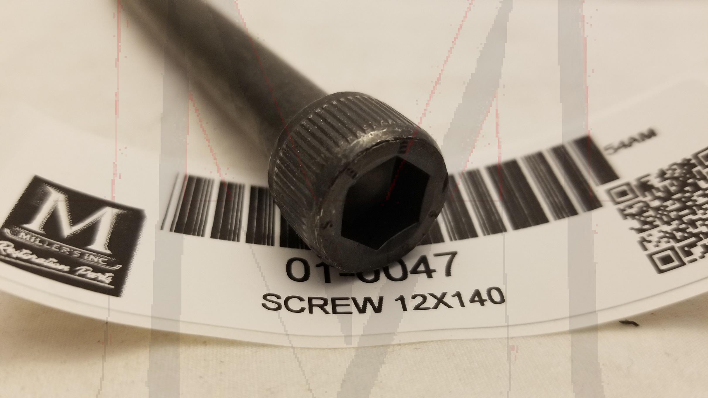 SCREW 12X140