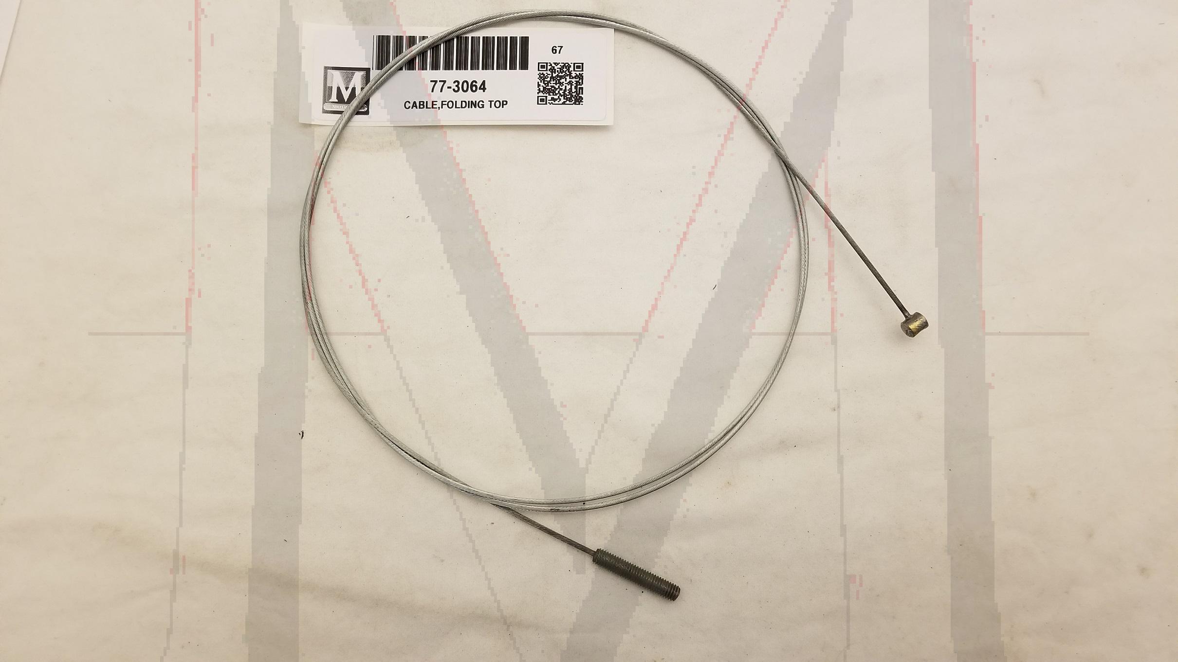CABLE,FOLDING TOP